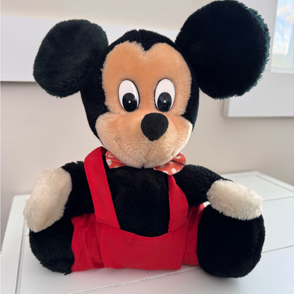 VINTAGE Applause Mickey Mouse Hand Puppet (1980s)